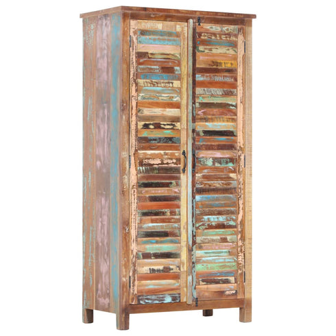 Rustika Rowe -  Wardrobe 90x50x180 cm Solid Reclaimed Wood